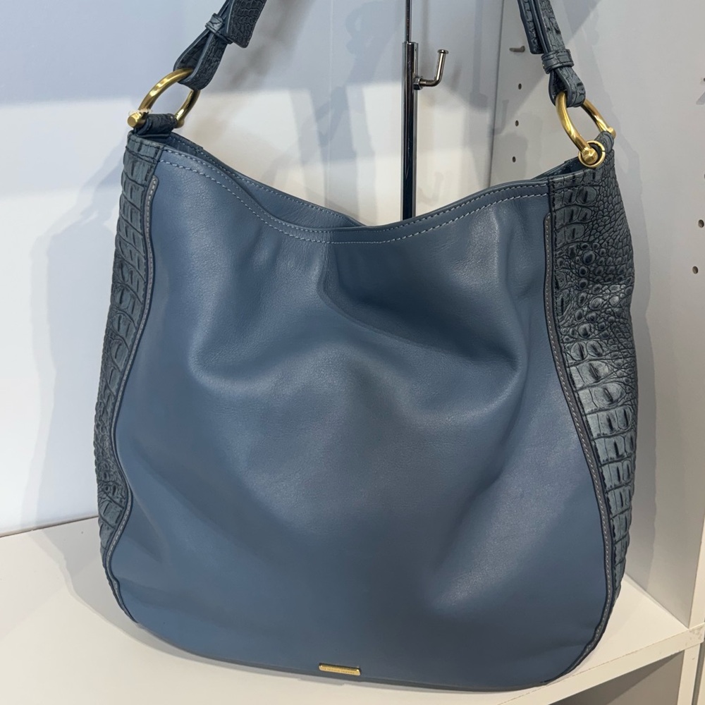 Brahmin Blue Hobo Bag